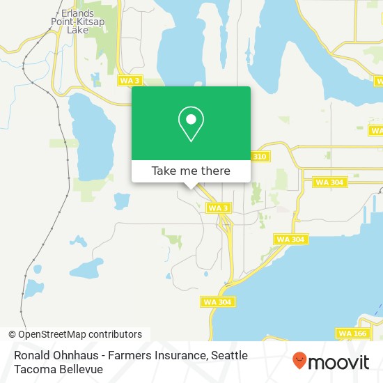 Mapa de Ronald Ohnhaus - Farmers Insurance