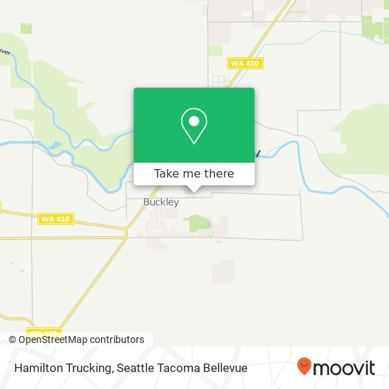 Hamilton Trucking map