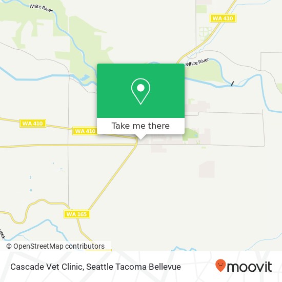 Cascade Vet Clinic map