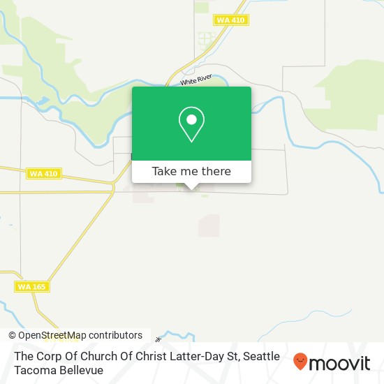 The Corp Of Church Of Christ Latter-Day St map