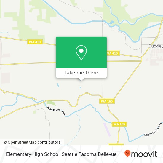 Elementary-High School map