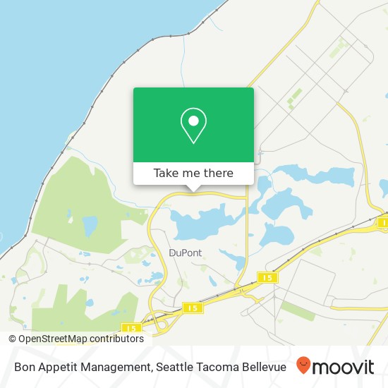 Bon Appetit Management map