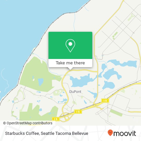 Mapa de Starbucks Coffee