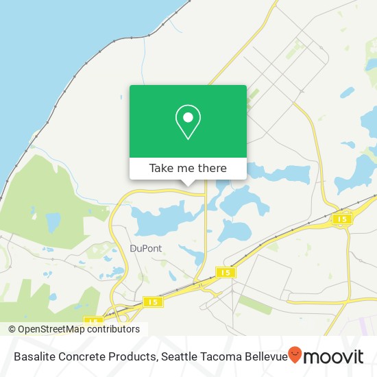 Mapa de Basalite Concrete Products