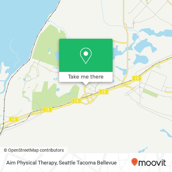 Aim Physical Therapy map