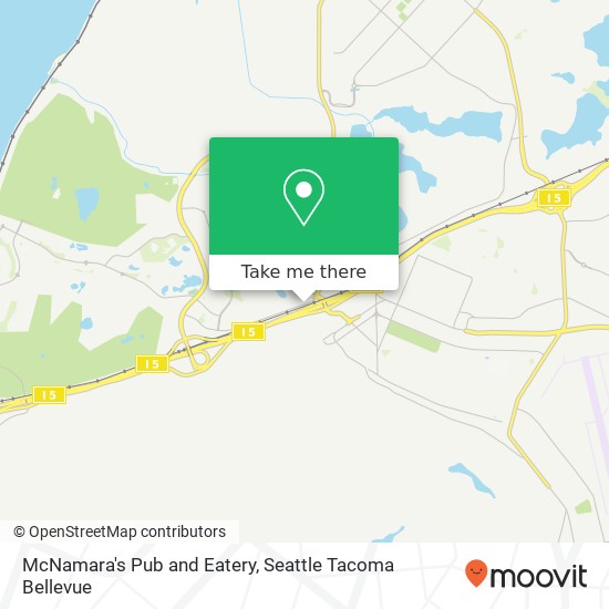 McNamara's Pub and Eatery map
