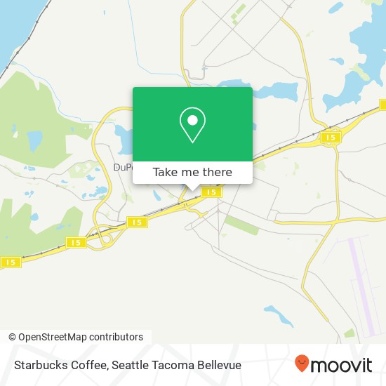 Mapa de Starbucks Coffee