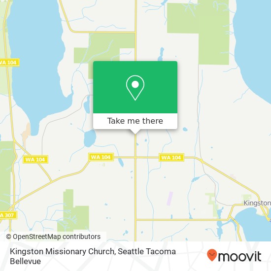 Mapa de Kingston Missionary Church