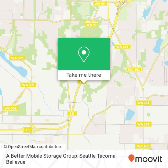 Mapa de A Better Mobile Storage Group