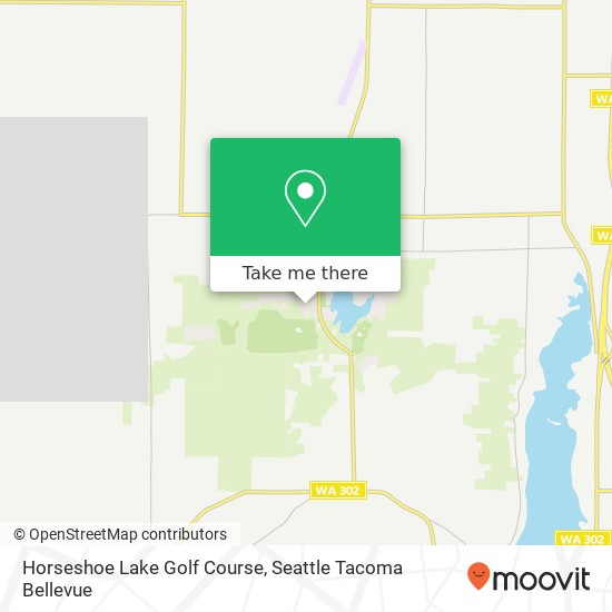 Horseshoe Lake Golf Course map