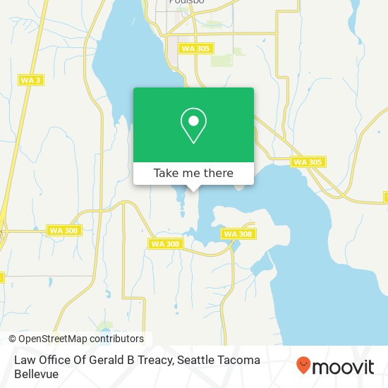 Mapa de Law Office Of Gerald B Treacy