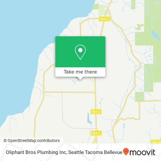 Mapa de Oliphant Bros Plumbing Inc