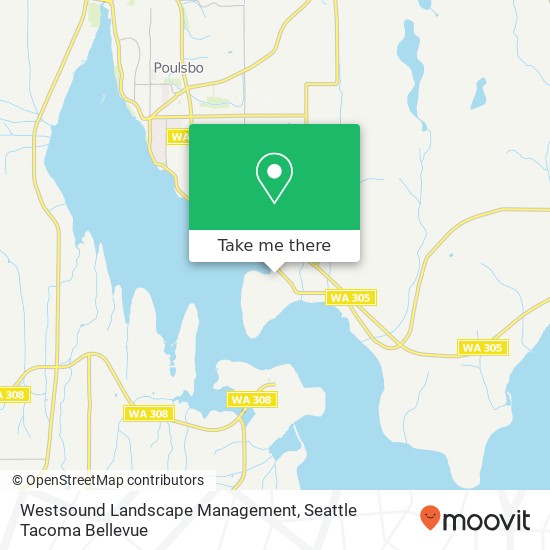 Westsound Landscape Management map