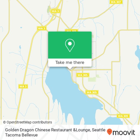 Mapa de Golden Dragon Chinese Restaurant &Lounge