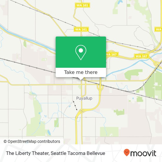 The Liberty Theater map