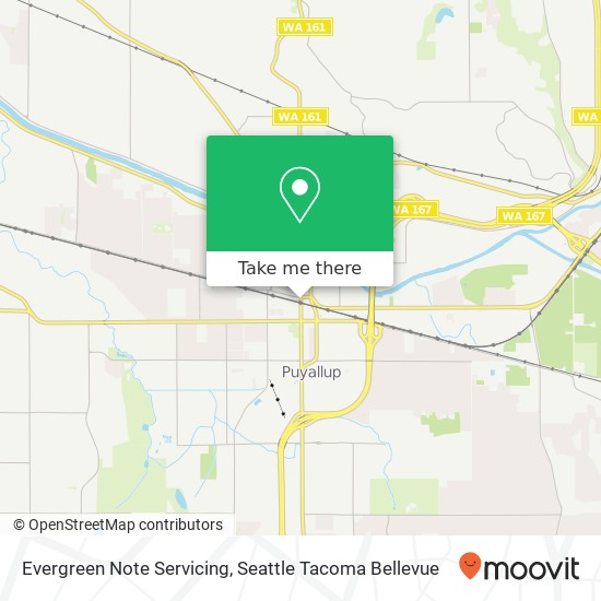 Evergreen Note Servicing map