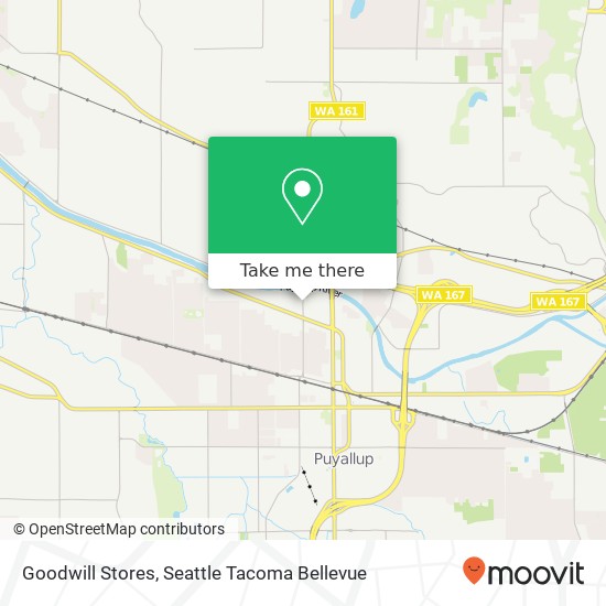 Mapa de Goodwill Stores