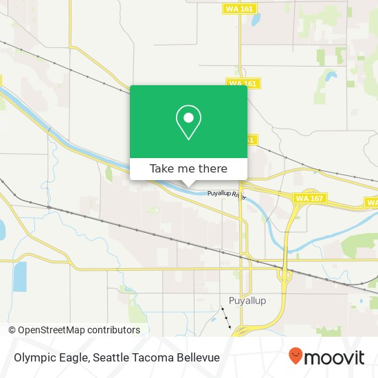 Olympic Eagle map