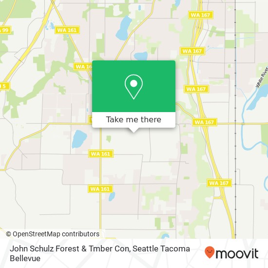 Mapa de John Schulz Forest & Tmber Con