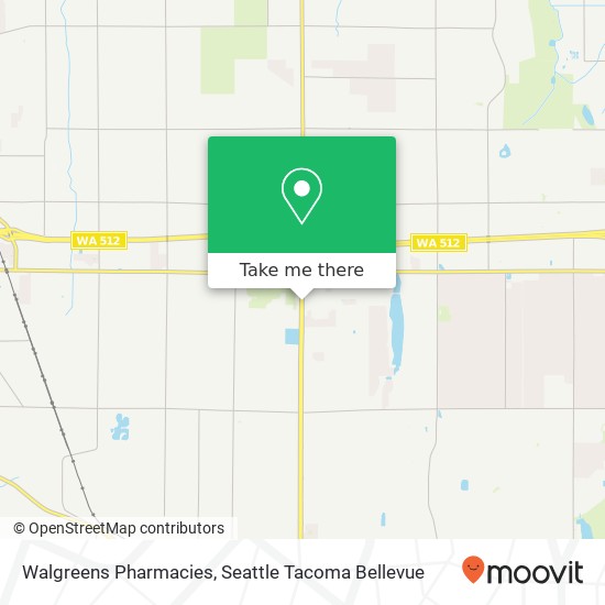 Mapa de Walgreens Pharmacies