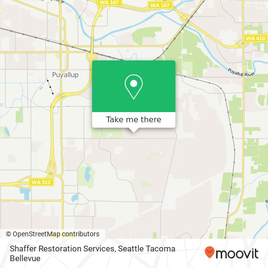 Shaffer Restoration Services map