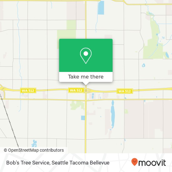 Mapa de Bob's Tree Service