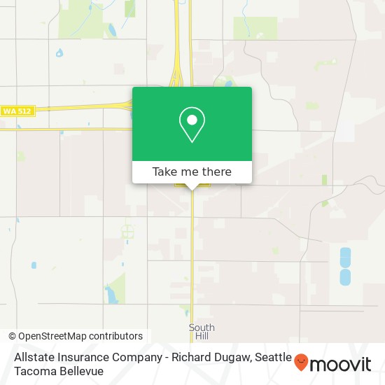 Mapa de Allstate Insurance Company - Richard Dugaw
