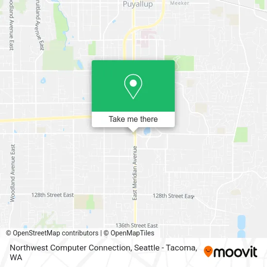 Mapa de Northwest Computer Connection