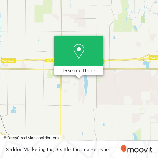 Seddon Marketing Inc map