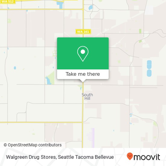 Walgreen Drug Stores map