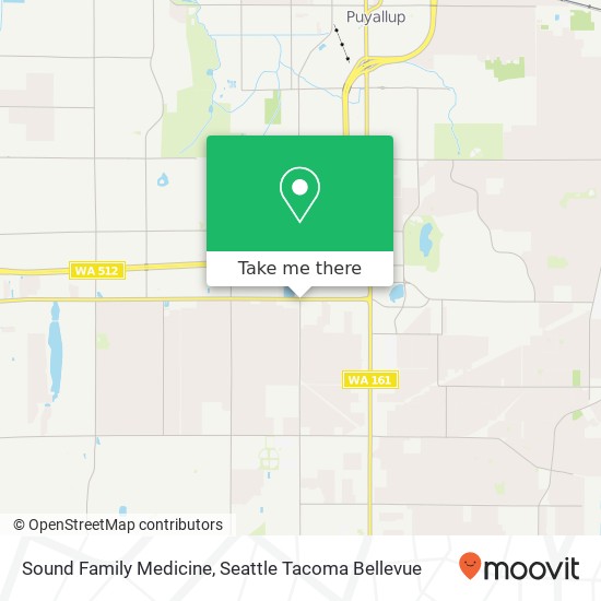 Sound Family Medicine map