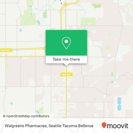 Walgreens Pharmacies map