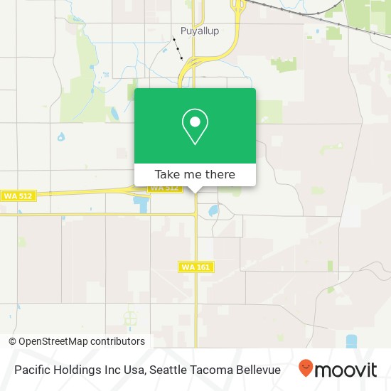 Pacific Holdings Inc Usa map