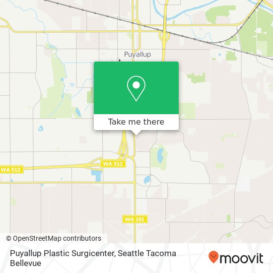 Puyallup Plastic Surgicenter map