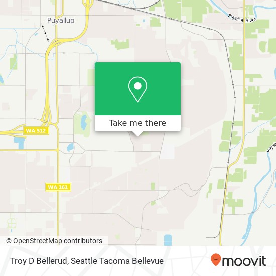 Troy D Bellerud map