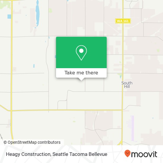 Heagy Construction map