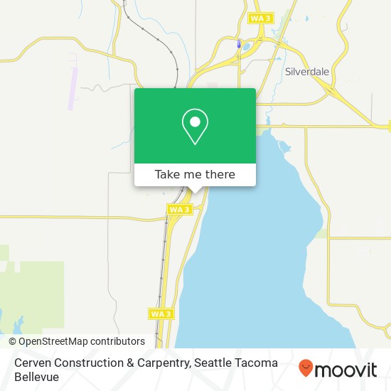 Cerven Construction & Carpentry map