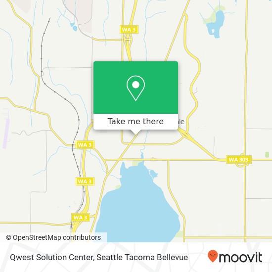 Qwest Solution Center map