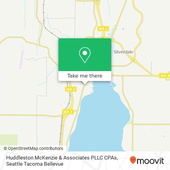 Huddleston McKenzie & Associates PLLC CPAs map