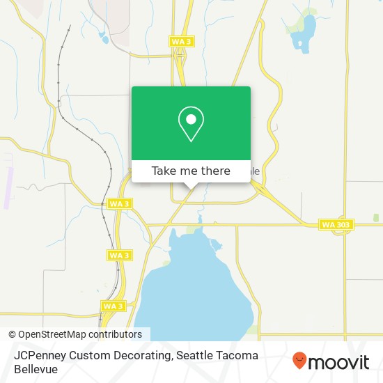 JCPenney Custom Decorating map