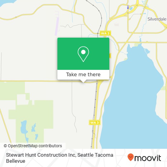 Mapa de Stewart Hunt Construction Inc