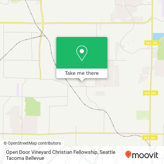 Mapa de Open Door Vineyard Christian Fellowship