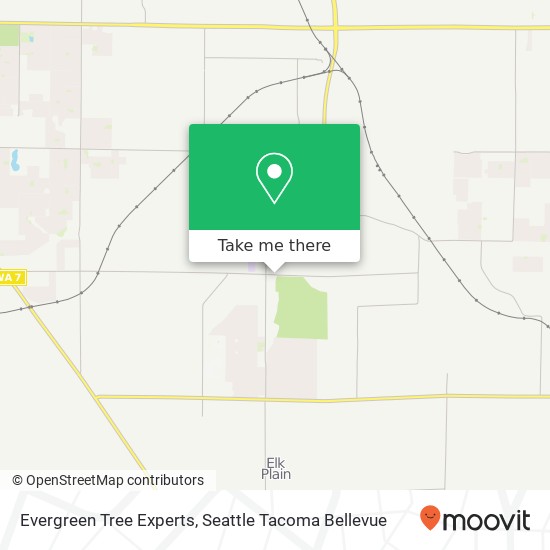 Evergreen Tree Experts map