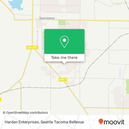 Mapa de Harden Enterprises