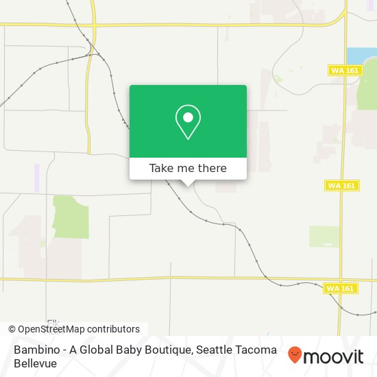 Bambino - A Global Baby Boutique map