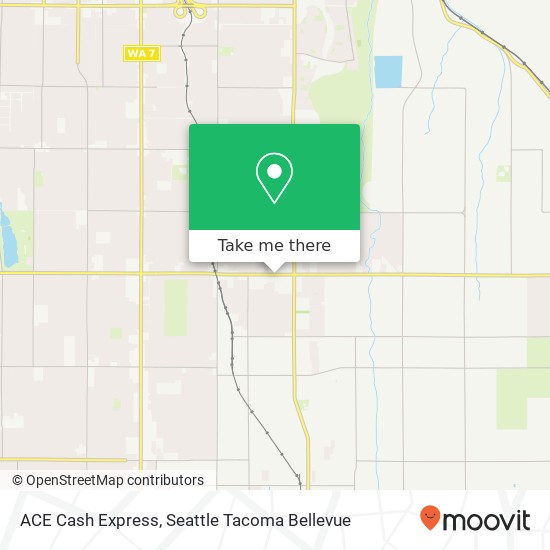 ACE Cash Express map