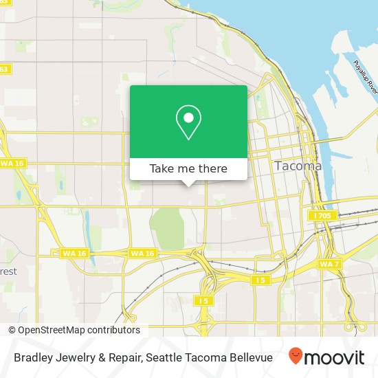 Bradley Jewelry & Repair map