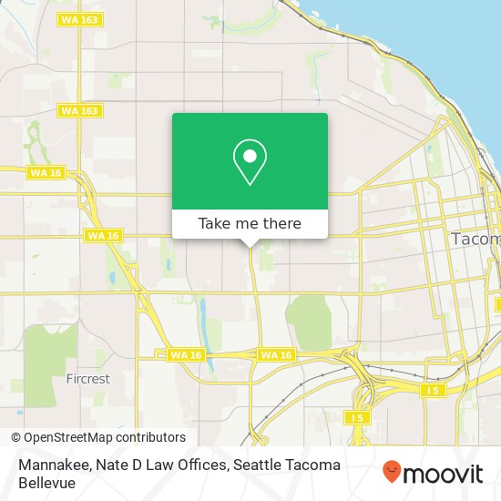 Mannakee, Nate D Law Offices map