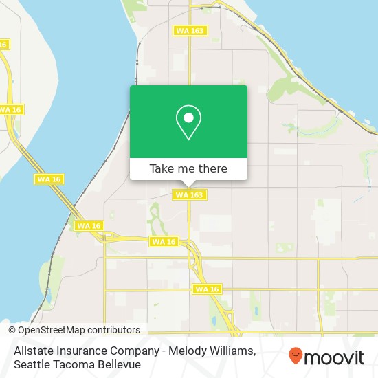 Mapa de Allstate Insurance Company - Melody Williams