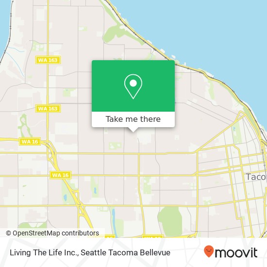 Living The Life Inc. map